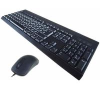 COMPUTER GEAR - Ensemble Clavier et Souris USB KB235 Noir
