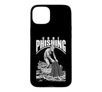 Computer Hacker Gone Phishing Code Binaire Amusant Filet de pêche Coque pour iPhone 15 Plus