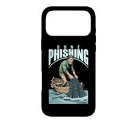 Computer Hacker Gone Phishing Code Binaire Amusant Filet de pêche Coque pour iPhone 17 Pro Max