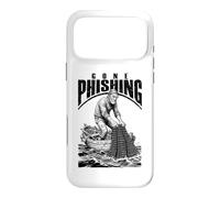 Computer Hacker Gone Phishing Code Binaire Amusant Filet de pêche Coque pour iPhone 17 Pro Max