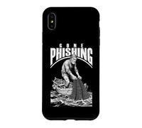 Computer Hacker Gone Phishing Code Binaire Amusant Filet de pêche Coque pour iPhone XS Max