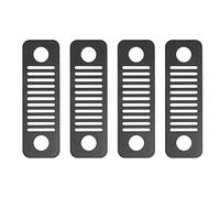 Computer Host Lot de 4 feuilles perforées pour câbles de stockage de câbles Noir