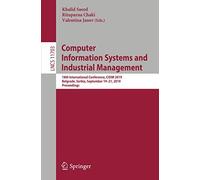 Computer Information Systems And Industrial Management
