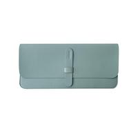 Computer Keyboard Case, PU Leather 30.5x14cm Waterproof Carrying Pouch Wireless Keyboard Accessory Bag Portable Pocket for Travel, Office, Home, Desk