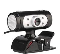 Computer Laptop WiFi Network USB Video Webcam HD 720P Microphone Remote Course Teaching Video Conference Live Broadcast Self-Media Recording Suitable for Home.