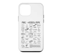 Computer Nerd PC Builder Funny Tech Hardware Alphabet ABC Coque pour iPhone 12 Mini