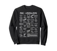 Computer Nerd PC Builder Funny Tech Hardware Alphabet ABC Sweatshirt
