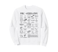 Computer Nerd PC Builder Funny Tech Hardware Alphabet ABC Sweatshirt