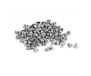 Computer PC Case 3.5-inch HDD 6-32 Flat Phillips Head Hard Drive Screw 100pcs
