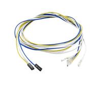 Computer Refitted Wire 16mm Self Reset Metal Button Blue Light with Power SW Connecting Wire NWPNLXEA(Wire-02)
