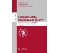 Computer Safety, Reliability, And Security