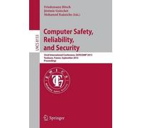 Computer Safety, Reliability, And Security