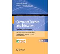 Computer Science And Education. Teaching And Curriculum