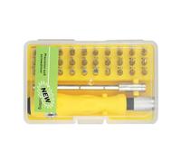Computer Screwdriver Kit, Portable 32-in-1 Precision Tool Kits, 4.29x2.6x1.26 Inches Screwdrivers Bit Set, Perfect for PC Cellphone Game Console Eyeglasses, Great Accessories for Battery Truck Vehicle