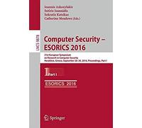 Computer Security - Esorics 2016