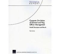 Computer Simulation of General and Flag Officer Management Peter Schirmer (Auteur)