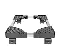 Computer Stand | Mobile with 4 Rolling Caster Wheels | Stand, Computer Mainframe Bracket PC Cart for Home Office