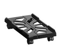 Computer Stand, Ventilated Rolling CPU Holder, Mobile PC Floor Cart with Adjustable Design, Under Desk Computer Shelf for Improved Airflow and Easy Mobility, 16.93 x 7.87 inches