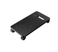 Computer Stands PC Tower Stand Mobile CPU Holder Desktop ATX-Case with 2 Locking Wheels and 2 Caster Wheels for Gaming PC Case Platforms (Color : with Baffle) (Without Baffle)
