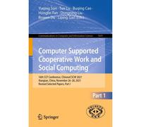 Computer Supported Cooperative Work And Social Computing