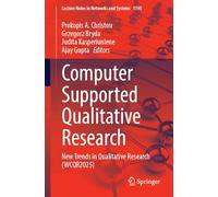 Computer Supported Qualitative Research: New Trends in Qualitative Research (WCQR2025)
