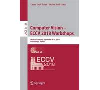 Computer Vision ¿ Eccv 2018 Workshops