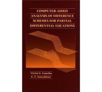 ComputerAided Analysis of Difference Schemes for Partial Differential Equations by Victor G. Ganzha Hardcover Book Ganzha, Victor G., Ghanza, V. G., Vorozhtsov, Evgenii V. (Auteur)