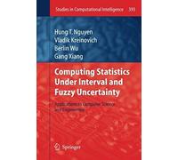 Computing Statistics Under Interval And Fuzzy Uncertainty