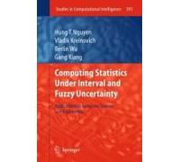 Computing Statistics Under Interval And Fuzzy Uncertainty