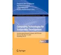 Computing Technologies For Sustainable Development