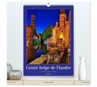 Comté belge de Flandre (Calendrier mural 2026 DIN A2 horizontal) calendrier de bureau: Le plus beau comté de Belgique.