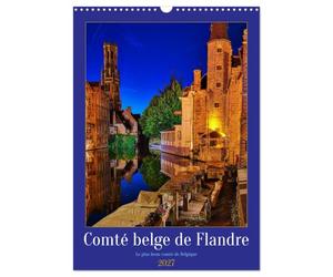 Comté belge de Flandre (Calendrier mural 2027 DIN A3 horizontal), CALVENDO calendrier mensuel: Le plus beau comté de Belgique.