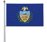 Comté D'Allegheny, Pennsylvanie Garden Flag Décoratif Drapeau De Jardin Avec Œillets Drapeaux Pour Maison Extérieur Cour 3X5Ft