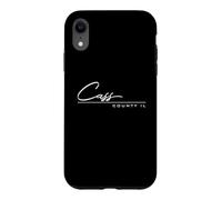 Comté de Cass Illinois (IL) Coque pour iPhone XR