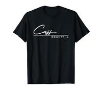 Comté de Cass Illinois (IL) T-Shirt