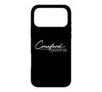 Comté de Crawford en Pennsylvanie (Pennsylvanie) Coque pour iPhone 17 Pro Max