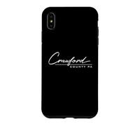 Comté de Crawford en Pennsylvanie (Pennsylvanie) Coque pour iPhone XS Max