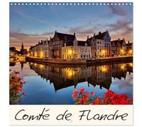 Comté de Flandre (Calendrier mural carré 2026 30x30 cm) Calendrier double avec une page pour vos prises de notes: Le plus beau comté de Belgique