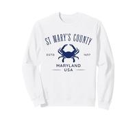 Comté de St Marie dans Le sud du Maryland Est 1637 Sweatshirt