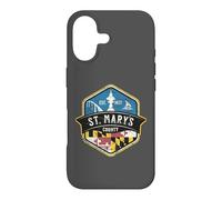 Comté de St Mary's dans Le sud du Maryland Est 1637 Vieilli Coque pour iPhone 17