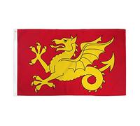 Comté De Wessex Bannière Décoratif Garden Flag Résistant Aux Intempéries Drapeau De Jardin Pour Mur Balcon Maison 3X5Ft