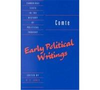 Comte, Early Political Writings, Cambridge Texts in the History of Political Thought