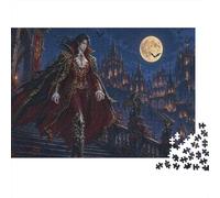 Comte Vampire Gothique Dracula Victorien Puzzle 1000 Pièces, Jeu de Table
