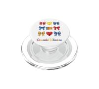 Comunidad Valenciana Coquette Bow Girls PopSockets PopGrip pour MagSafe