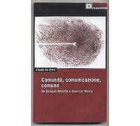 Comunità, comunicazione, comune. Da Georges Bataille a Jean-Luc Nancy
