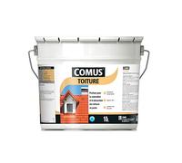 COMUS TOITURE - Gris ardoise 10L - Peinture décorative imperméable pour la rénovation des toitures - COMUS