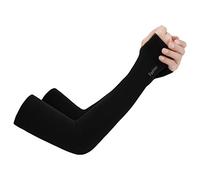 COMVIP 1 Paire Manchette Bras Unisexe Anti-UV Respirant Noir#B