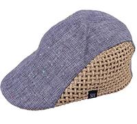 COMVIP Enfant Bébé Hollow-Out Béret Paille Chapeau Soleil 50-53cm Gris