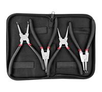 Comzantor Lot de 4 pince circlips, pince a circlips avec sac de rangement