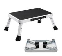 Comzantor Marche Pied Pliable,Tabouret Pliant Marche Pied, Escabeau Pliable